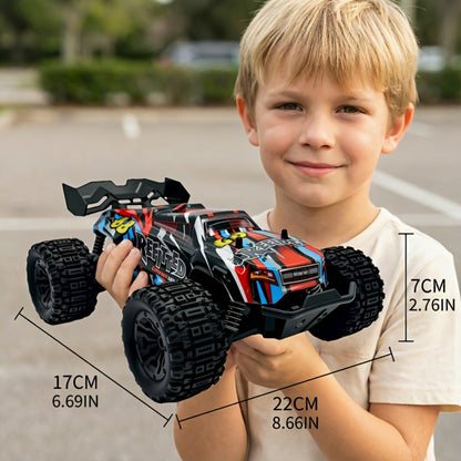 1:18 Scale RC Off-Road Car 35+ KM/H 4WD, 2.4GHz High Speed Remote Control Truck, Hobby Grade RC Racing Crawler for Kids & Adults