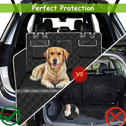Car Trunk Mat with Storage Bag, Anti-Slip Pet Cargo Pad & Vehicle Trunk Protection Liner, Waterproof Non-Slip Bottom