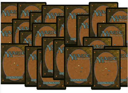 Card Game 500-Card Fantasy Assortment in Five Color Groups for Deck Building and Sorting Projects