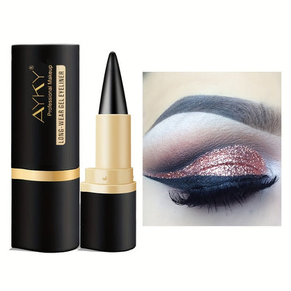 Waterproof Eyeliner Pencil 5 Pack Matte Black Smudge-Proof Cream Formula, for Makeup, Travel and Everyday Vanity Use