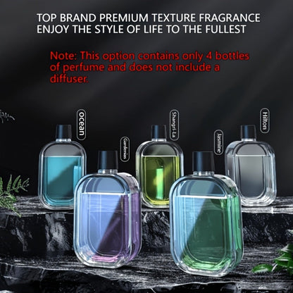 Aromatherapy Diffuser with Essential Oils 2-in-1 Humidifier - Hotel Scent Home Fragrance Machine with Natural French Essential Oils