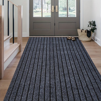 Runner Carpet with Rubber Backing - 1800G/sqm Indoor Outdoor Rug, Hallway, Entryway, Laundry Room & Balcony Runner Mat