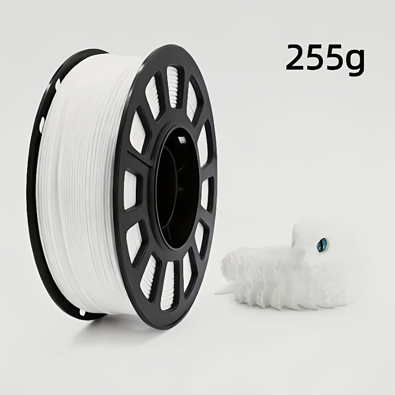 Gradient Rainbow PLA Filament 1.75mm 32 Colors, Shiny Multicolor Fast Color-Changing 250g Spool for FDM 3D Printers