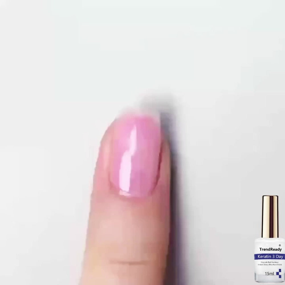 Vitamin E Nail Strengthener Oil, Two 15ml Bottles with Keratin Protein for Daily Manicure Care