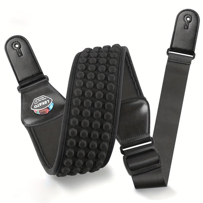 Adjustable Guitar Strap shown in the Black option