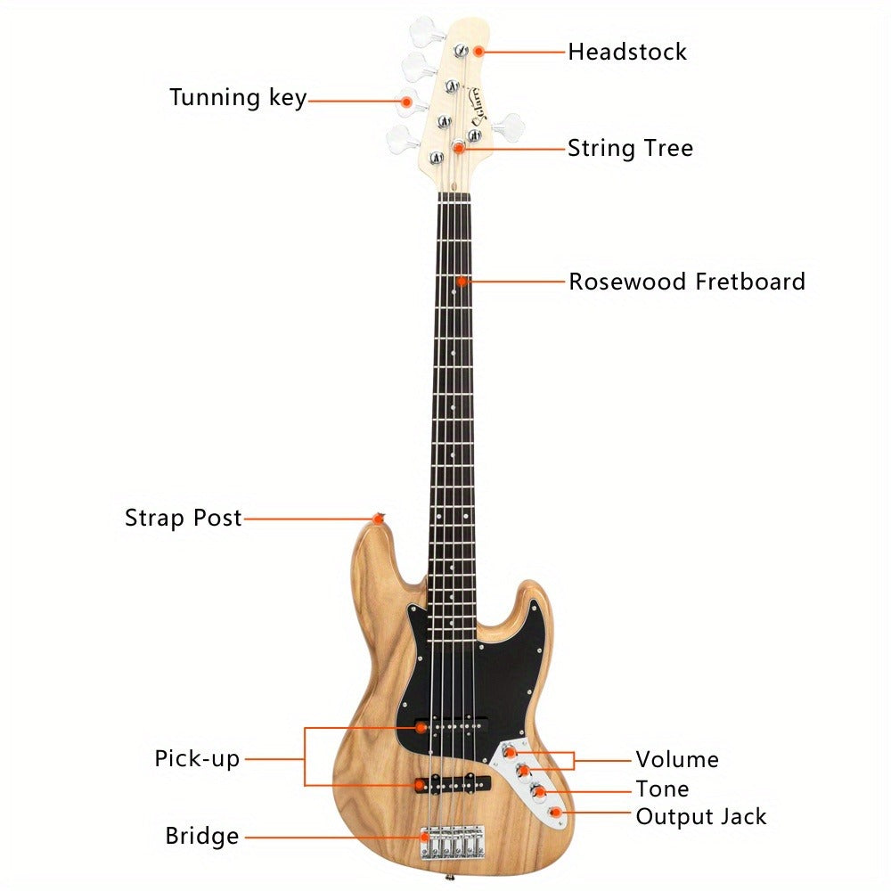 Adjustable Guitar Strap, Full Size, Adjustable, Gjazz, Electric for Supporting A Guitar detail image - detail view 6