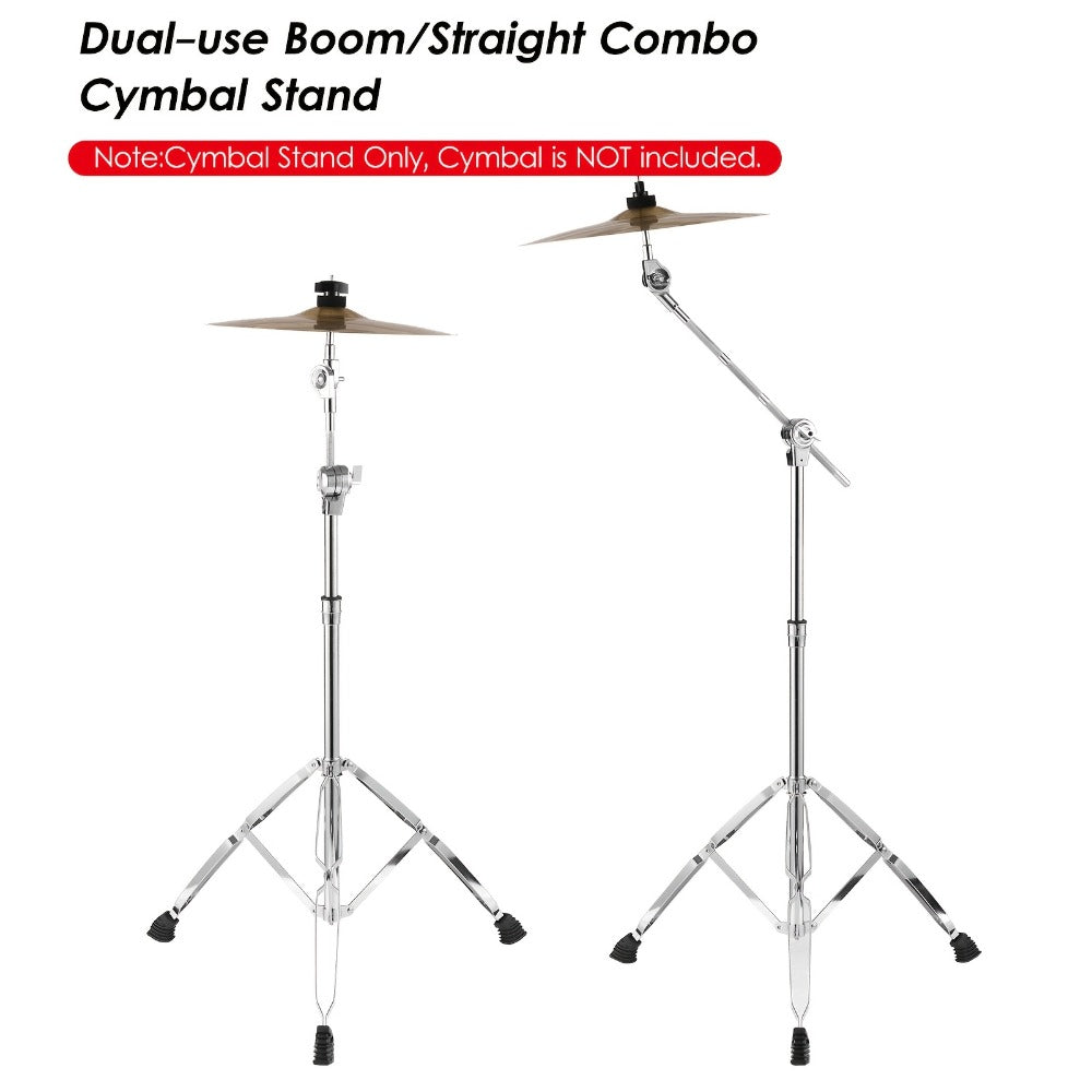 Adjustable Tambourine Stand, Upright and Boom Combo for 14 to 20-Inch Drums detail image - detail view 4