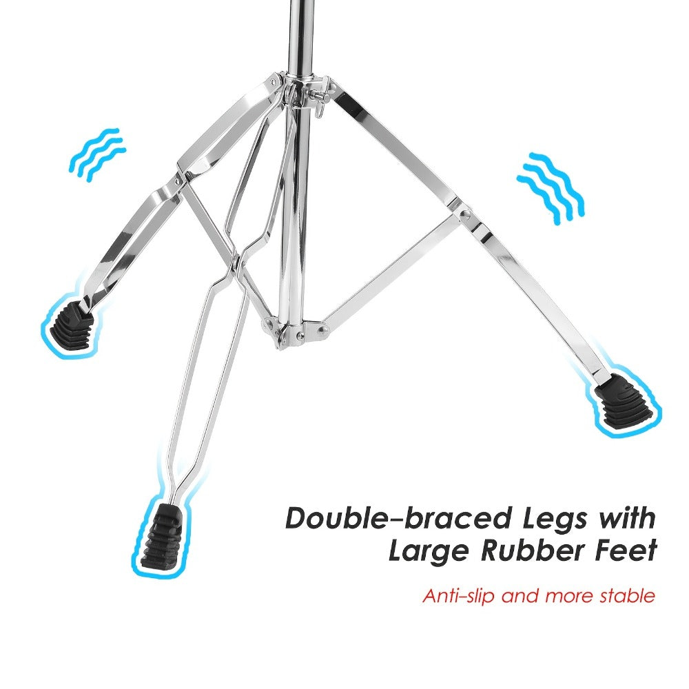 Adjustable Tambourine Stand, Upright and Boom Combo for 14 to 20-Inch Drums detail image - detail view 5