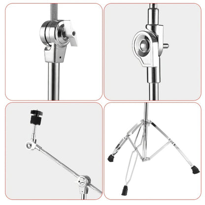 Adjustable Tambourine Stand, Upright and Boom Combo for 14 to 20-Inch Drums detail image - detail view 6