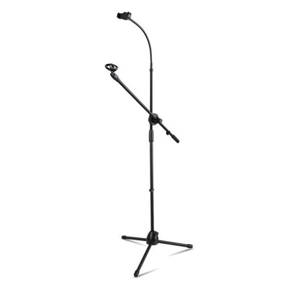 Adjustable Tripod Microphone Boom Stand for Studio, Podcast and Stage detail image - detail view 9