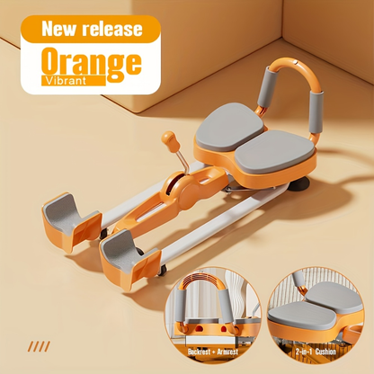 Leg Stretcher Splits Trainer 2-in-1 – 180° Adjustable, 7-Level Foot Support, Backrest & Plank Support, Foldable Ligament Stretcher for Yoga