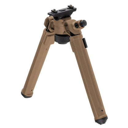M-LOK Bipod Lightweight Aluminum Alloy Foldable Adjustable Rifle Bipod for Hunting Shooting AR15 M4 Tactical Rifle Non-Slip Rubber Feet