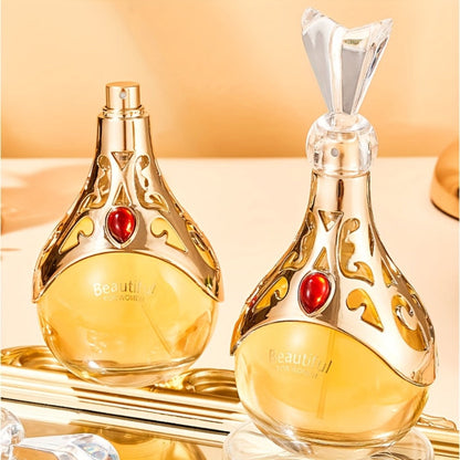 Perfume for Women 100ml Golden Age Luxury Floral Fruity Eau de Parfum Elegant Scent Spray Gift Box Date Night Party Dinner 3.38 Fl Oz