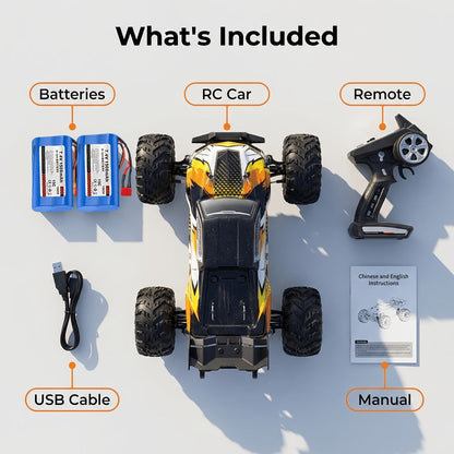 High Speed RC Off-Road Car 70KM/H Brushless Motor 1:14 1:16 Scale with the Listed Color, Size or Set Options for Everyday Use