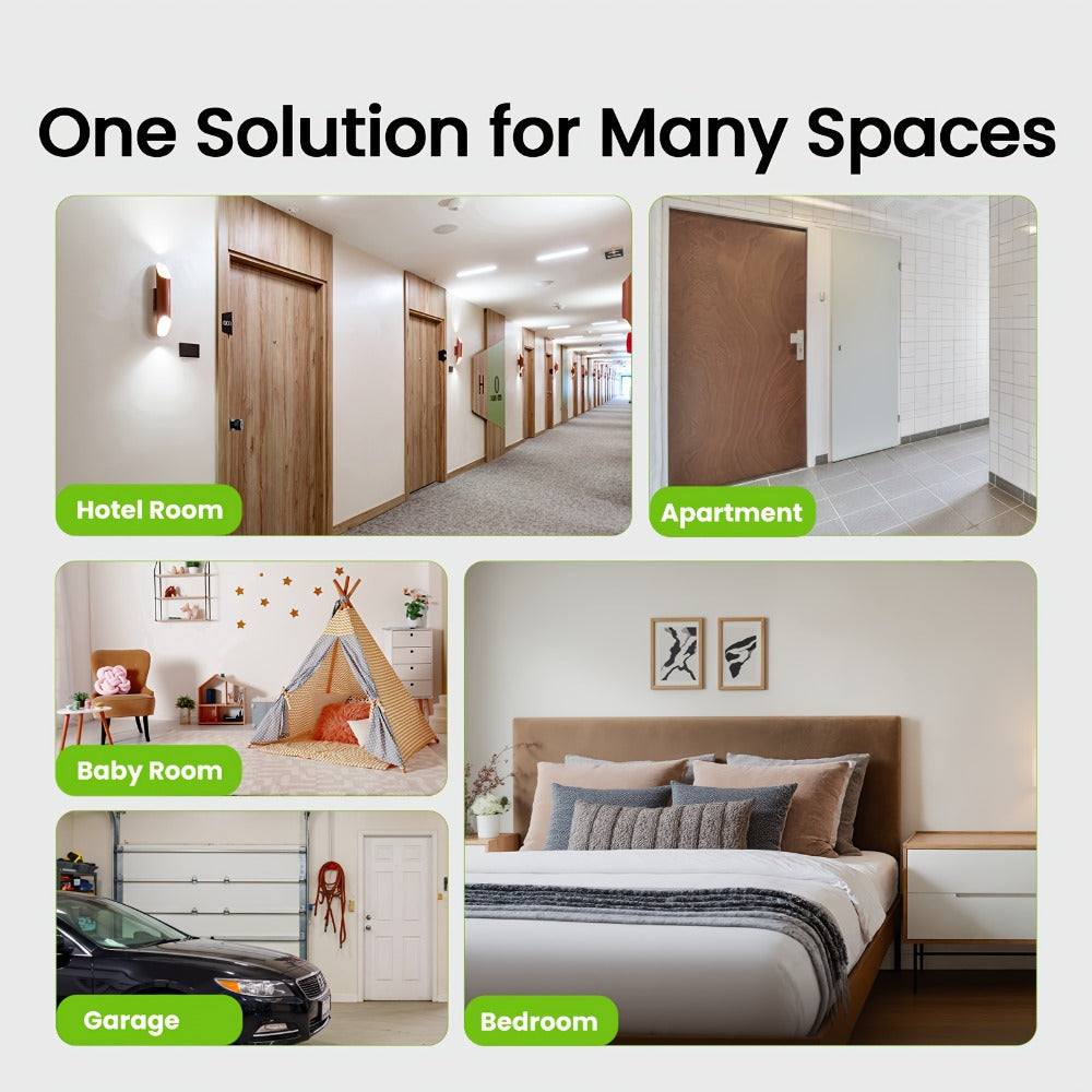 Smart Door Lock GHome K10 K10 PRO K20 and KD03 PRO Knob Models with Three or Four Access Methods