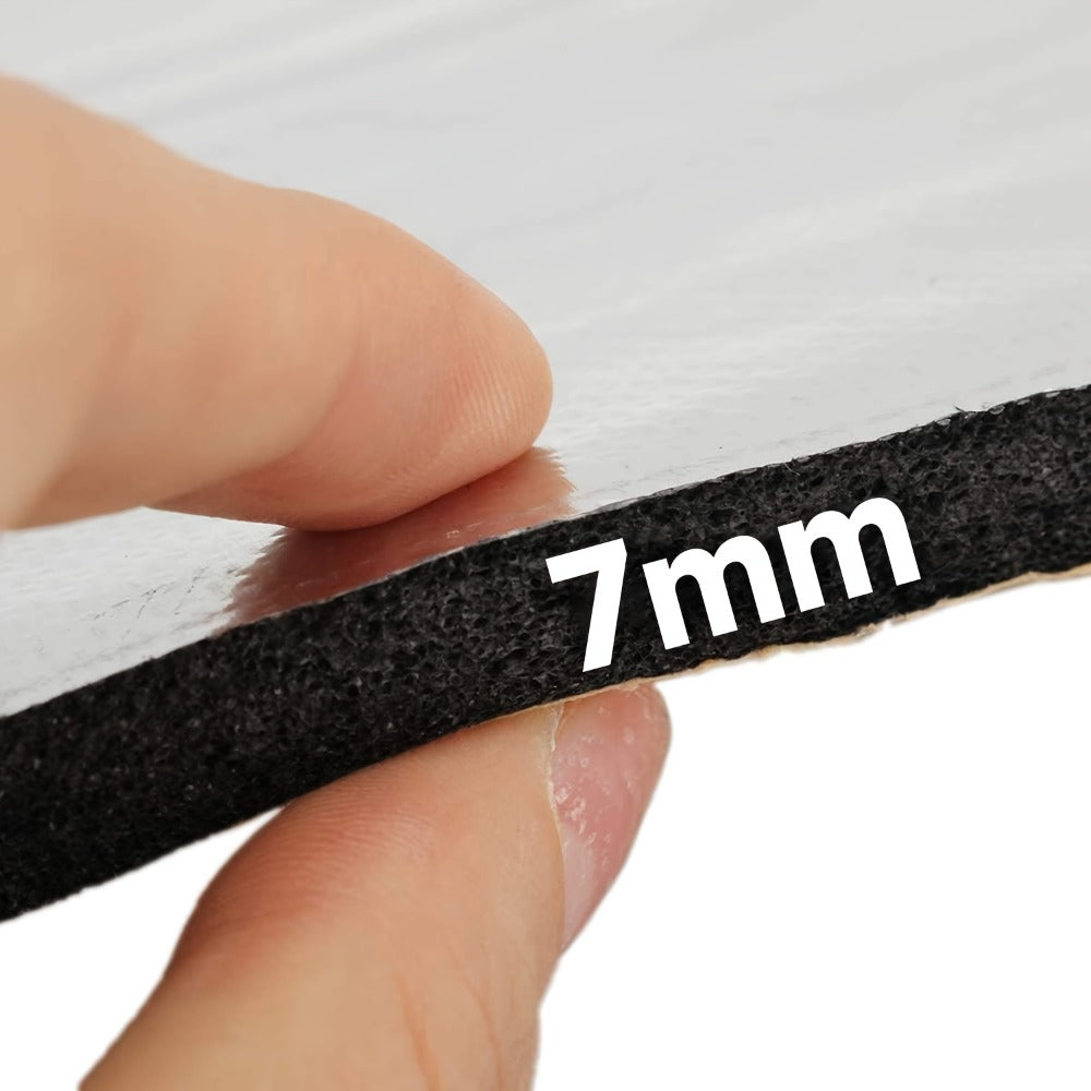 Car Sound Deadening Mat 276MIL 19sqft – 12 Sheets 20"x12" Auto Sound Dampening & Heat Insulation for Door Hood Trunk Floor Firewall