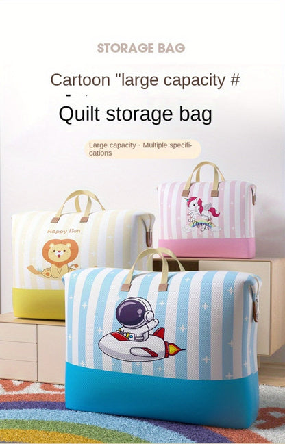 Large Capacity Moisture-Proof Storage Bag for Blankets, Clothes & Bedding – Extra Large Organizer Bag for Moving