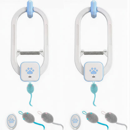 Remote Control Flying Bird Cat Toy Electric Automatic Drone with Hanging Motion Indoor Cat Enrichment Toy for Kittens Adult Cats Boredom