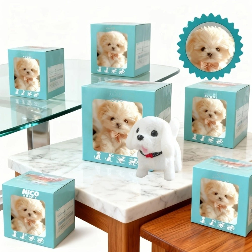 Walking Dog Toy for Kids Furry Interactive Puppy That Walks and Barks with the Listed Color, Size or Set Options for Everyday Use