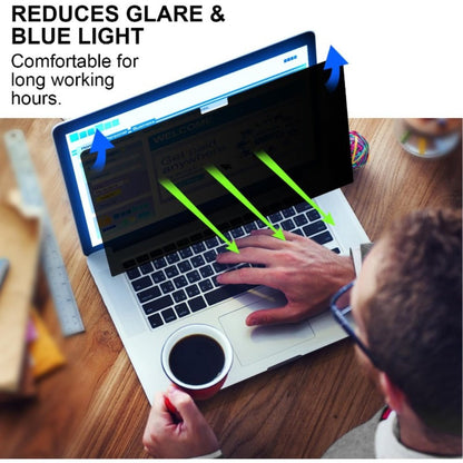 MacBook Air 13.6 Privacy Screen Filter 2022-2025 M2 M3 M4 – Removable Matte Anti-Glare Blue Light Blocking Protector