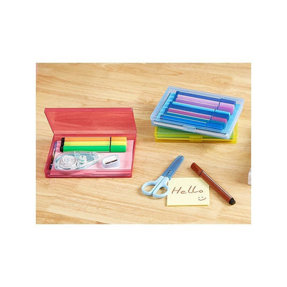 4x6 Photo Storage Box with 14 Inner Photo Keeper Cases Holds 1400 Photos Clear Plastic Photo Organizer with Lids Label Stickers BPA-Free