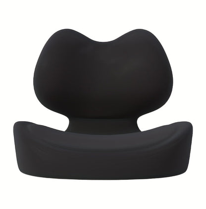 Ergonomic Seat Cushion for Tailbone & Lumbar Pain Relief – Memory Foam L-Shaped Car & Office Chair Cushion for Truck Drivers & Long Sitting