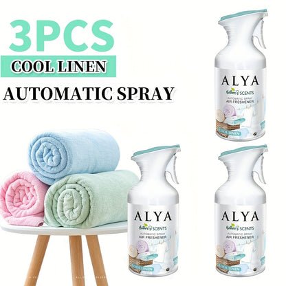Aromatherapy Air Freshener Spray 8.45oz, 6 Scents: Lavender, Magnolia, Mixed Berries, Ocean, Cool Linen & Vanilla