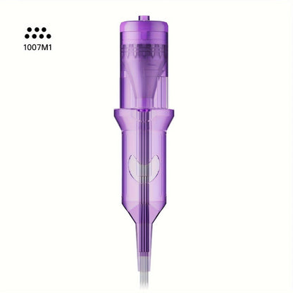 Tattoo Cartridge Needles 30 50pcs Purple RL RS RM M1 Mixed Sizes - Tuffking Disposable for Temporary Body Art, Festivals and Costumes