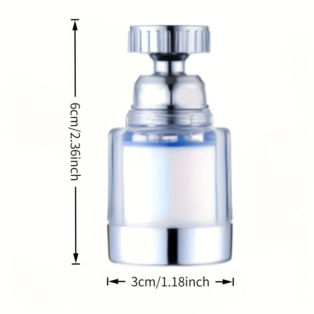 Faucet Aerator 360° Rotating Sink Filter – Universal Pressurized Spray Head for Kitchen & Bathroom, Adjustable Water Flow, Easy Install
