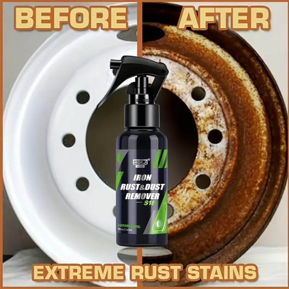 Rust Remover Spray Multi-Surface – Powerful Rust Dissolver for Car, Metal, Tile for Home Cooking, Dining and Outdoor Meals