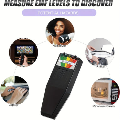 Ghost Hunting Equipment Kit 7pcs, EMF Electromagnetic Paranormal Detector, Digital EVP Voice Recorder 8GB