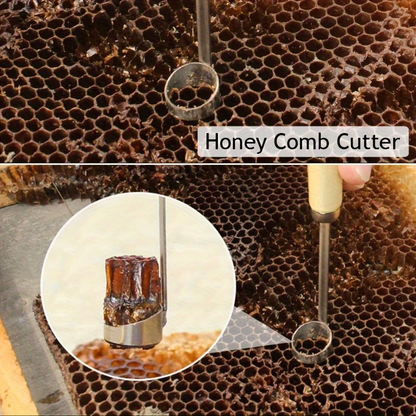 15-Piece Beekeeping Tool Kit with Bee Smoker, Brush, Hive Scrapers, Frame Grip and Queen Accessories