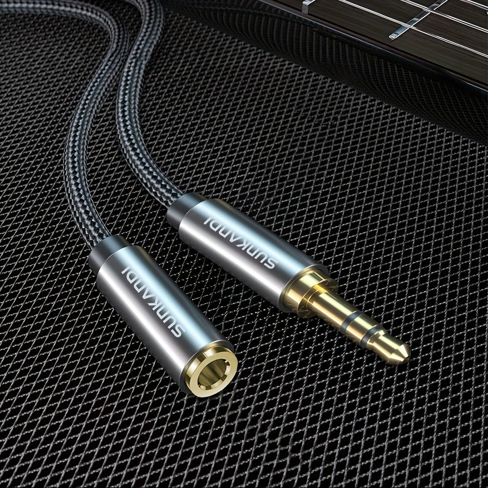3.5mm TRRS Headphone Extension Cable with Mic Male to Female Stereo Audio Cable for Smartphone PC for an Everyday Personal Care Routine