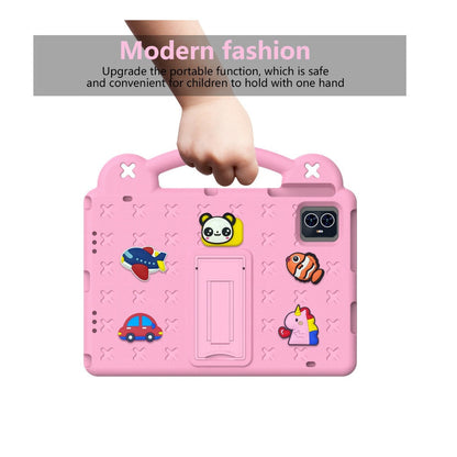 T-Mobile Revvl Tab 2 10.1-Inch Cartoon Tablet Case with Carry Handle, Folding Stand and Six Colors