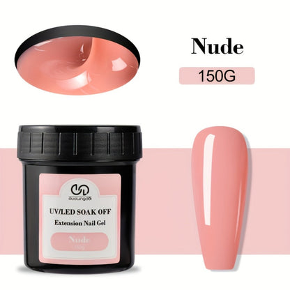 Builder Gel for Nail Extensions 150g Apex Strengthening Kit 13 Shades Clear White Pink Nude Milky Jelly Salmon UV LED Cure Professional