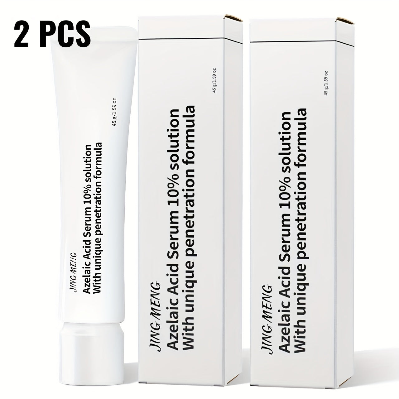 Azelaic Acid Serum 10% with Salmon DNA PDRN, Corrector & Skin Tone Evener, Fragrance-Free Face Serum for Sensitive Skin