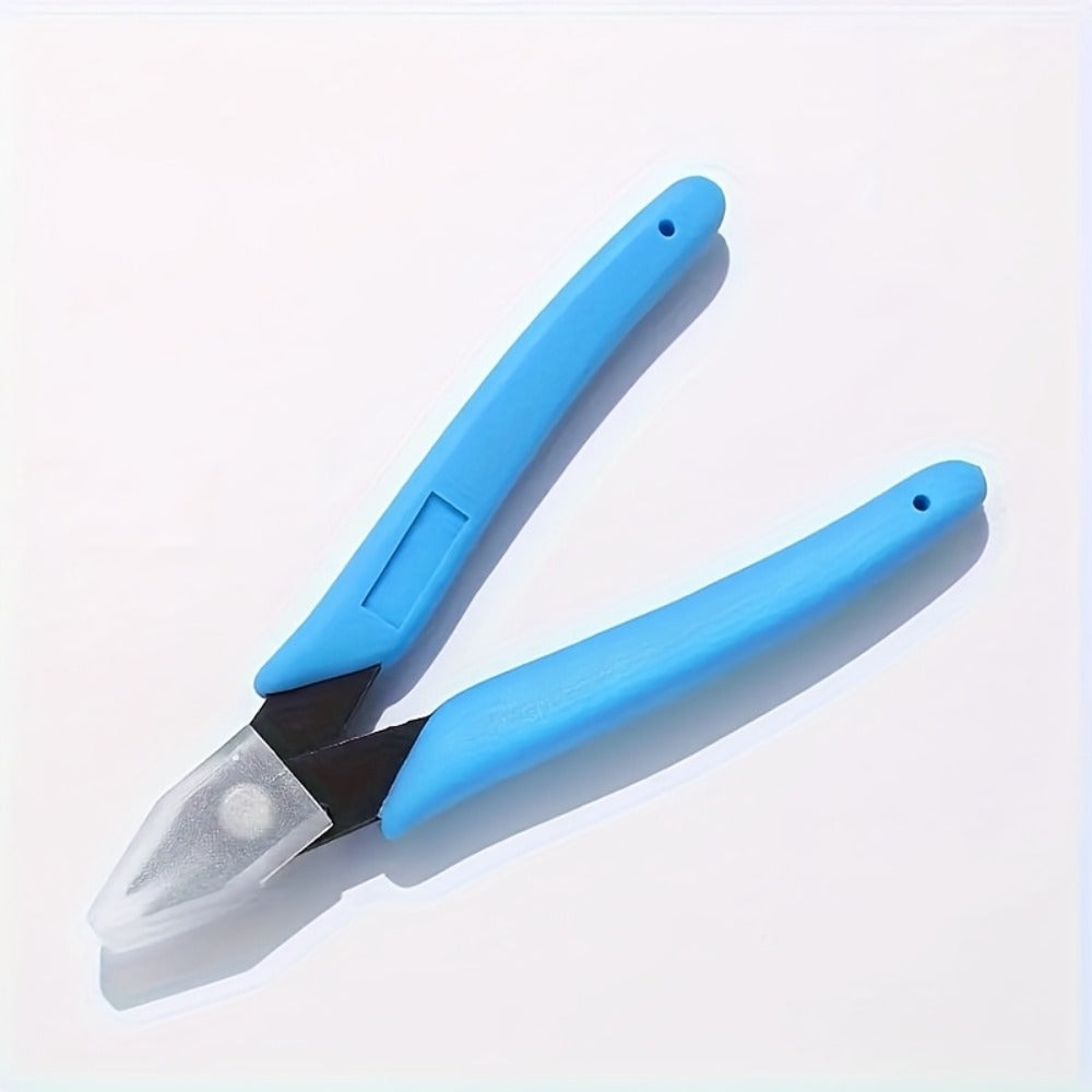 Five-Inch Flush Cut Wire Cutters with Blue Handles and 5- or 10-Piece Checkout Options for Fine Wire Work