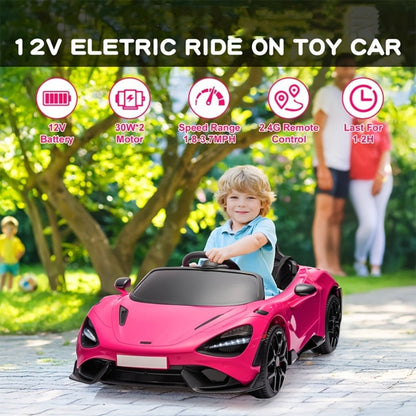 12V Kids Ride On Car Electric Vehicle with Hydraulic Doors Remote Control with the Listed Color, Size or Set Options for Everyday Use