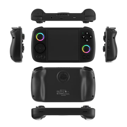 Handheld Game Console Anbernic RG Cube with 3.95-Inch IPS OCA Full-Lamination, 720x720 (Square), Multi-Touch, 128GB game-card bundle