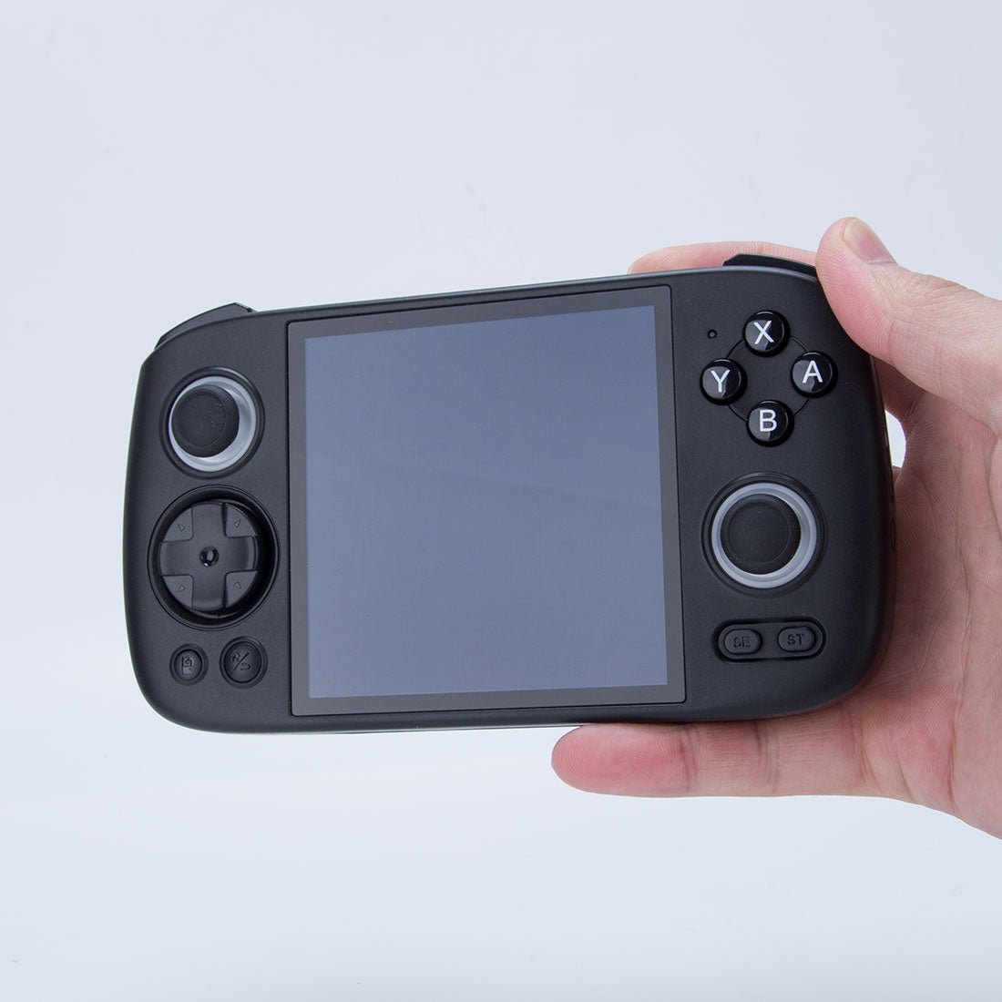 Handheld Game Console Anbernic RG Cube with 3.95-Inch IPS OCA Full-Lamination, 720x720 (Square), Multi-Touch, 128GB game-card bundle