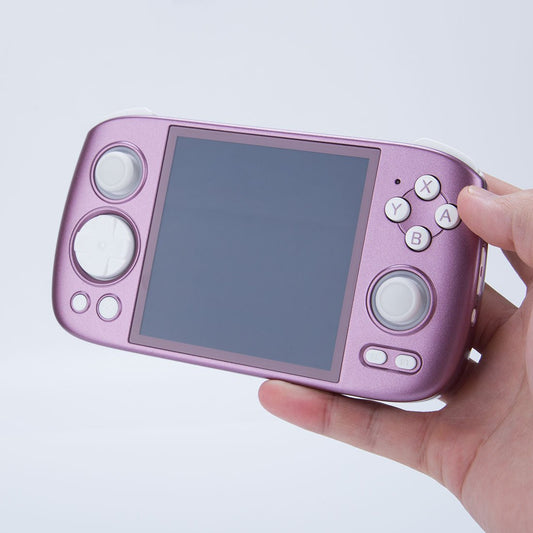 Handheld Game Console Anbernic RG Cube with 3.95-Inch IPS OCA Full-Lamination, 720x720 (Square), Multi-Touch, 128GB game-card bundle