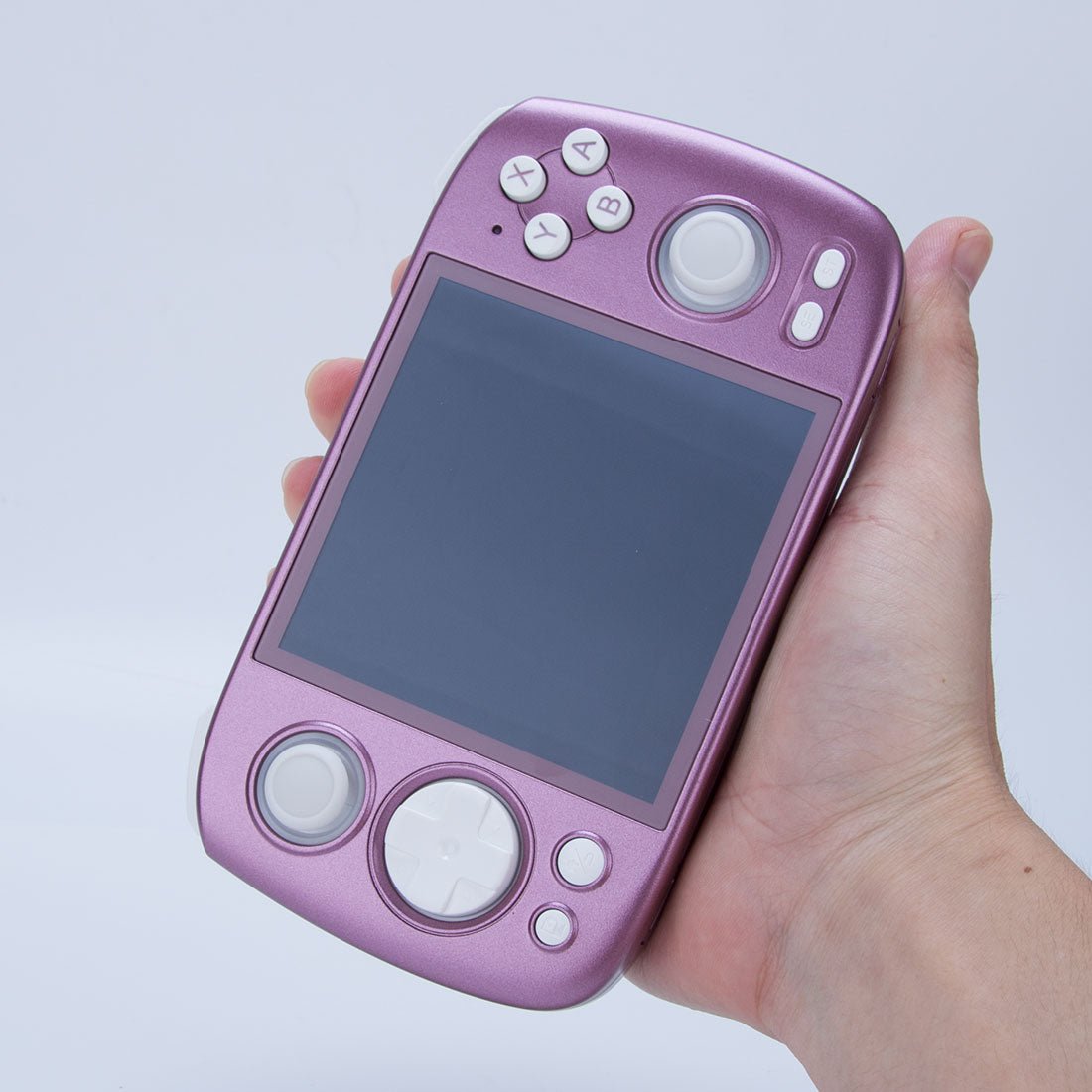 Handheld Game Console Anbernic RG Cube with 3.95-Inch IPS OCA Full-Lamination, 720x720 (Square), Multi-Touch, 128GB game-card bundle