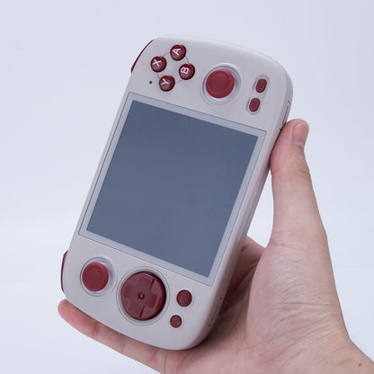 Handheld Game Console Anbernic RG Cube with 3.95-Inch IPS OCA Full-Lamination, 720x720 (Square), Multi-Touch, 128GB game-card bundle
