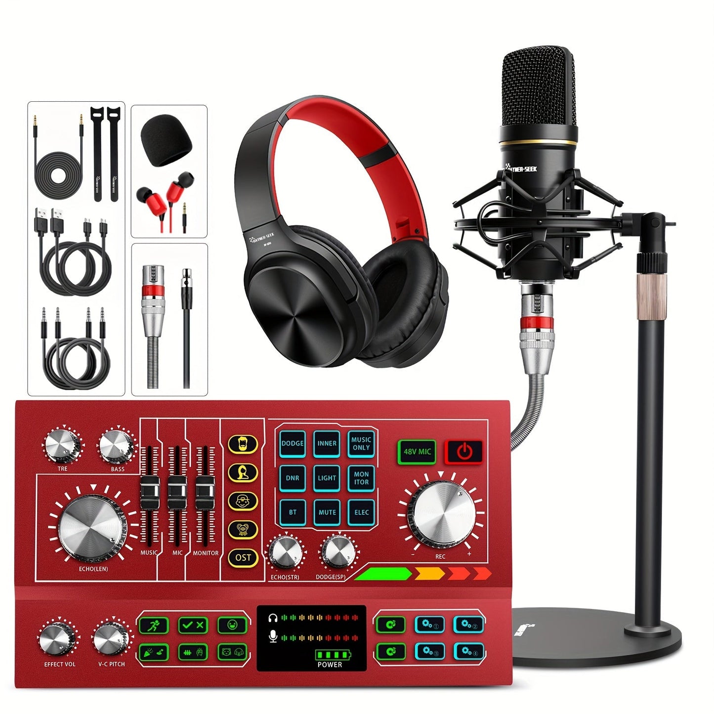 Audio Mixer shown in the HS-AP902 RED option