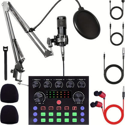 Audio Mixer, Portable, Condenser, Recording, Kit for Live Sound detail image - detail view 3