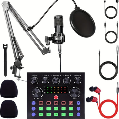 Audio Mixer shown in the V8S+BM800 Black option