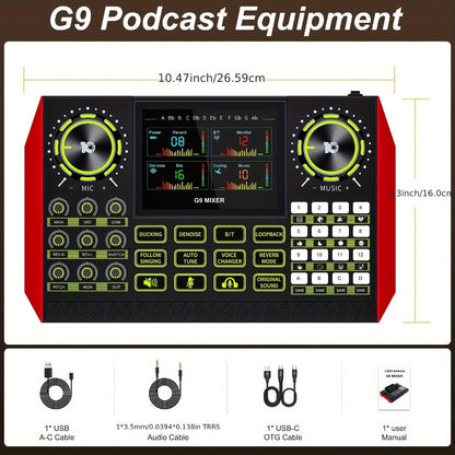 Audio Mixer, USB, Stereo, Sound, Board, Console for Live Sound detail image - detail view 9