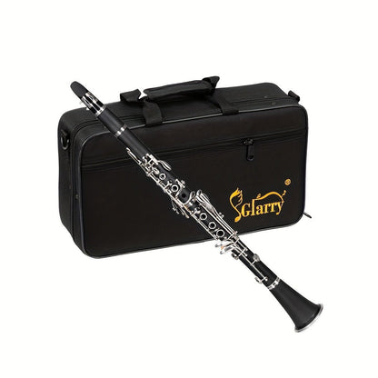 B-Flat Clarinet, 17 Keys, 10pcs, Glarry, Keys, Set for Lessons and Practice detail image - detail view 6