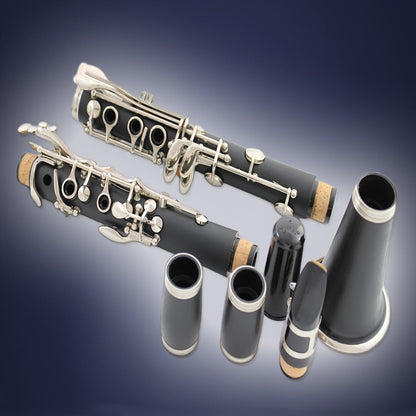 B-Flat Clarinet, HOGSN, 17-Key, Black for Lessons and Practice detail image - detail view 3