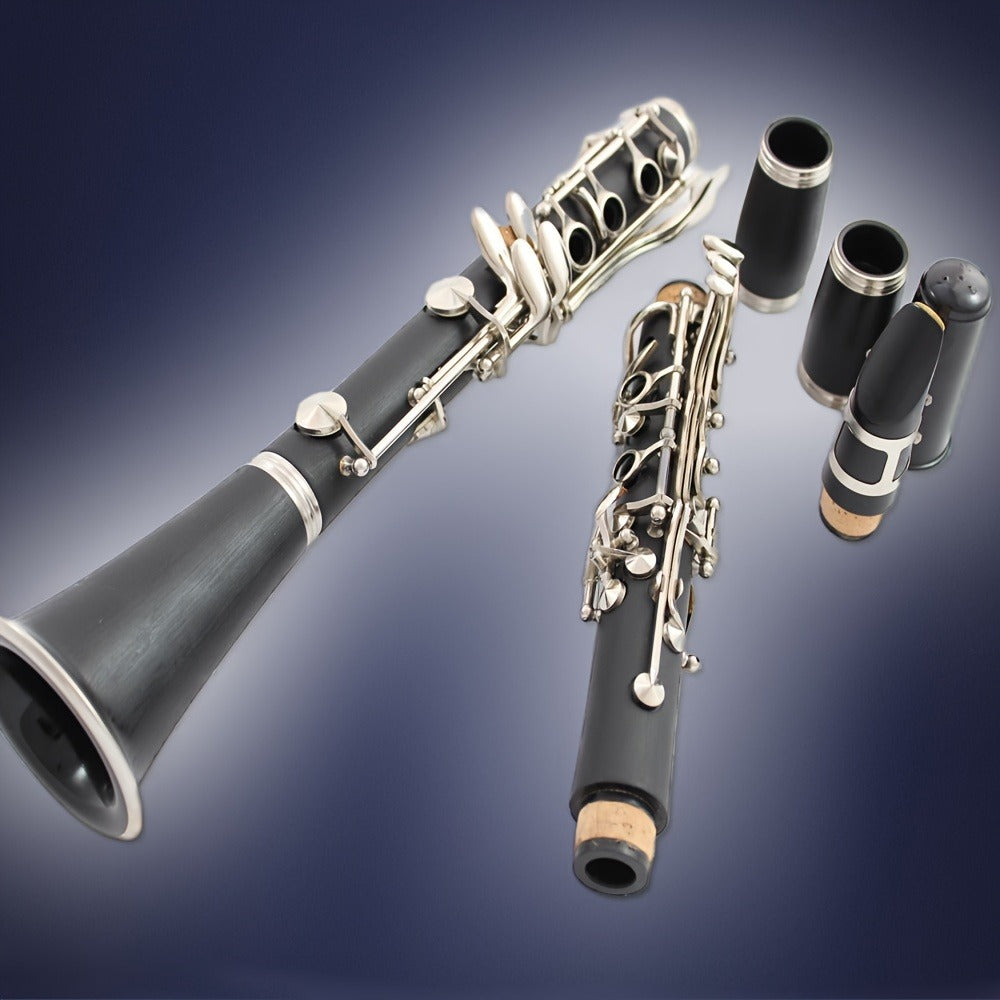 B-Flat Clarinet, HOGSN, 17-Key, Black for Lessons and Practice detail image - detail view 5